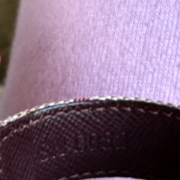 LOUIS VUITTON MONOGRAM CANVAS GOOD LUCK BANGLE IN BURGUNDY & MAUVE EUC WITH COD - Picture 6 of 7